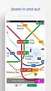 Singapore MRT Metro Map Screenshot3
