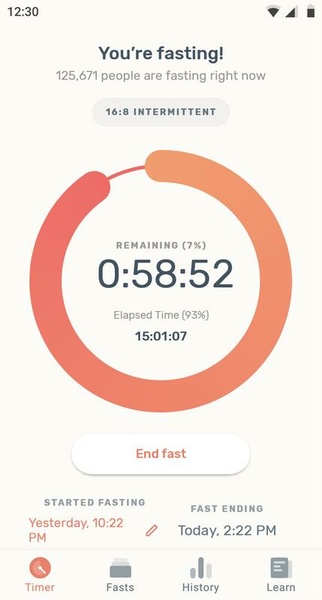 Zero - Fasting Tracker Screenshot2
