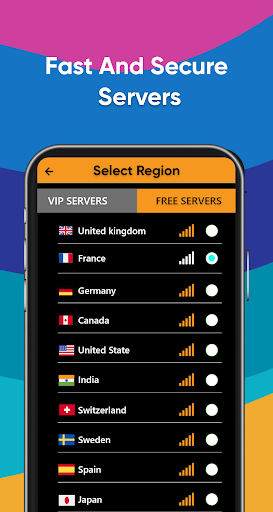 1111VPN & Secure Proxy Server Screenshot3