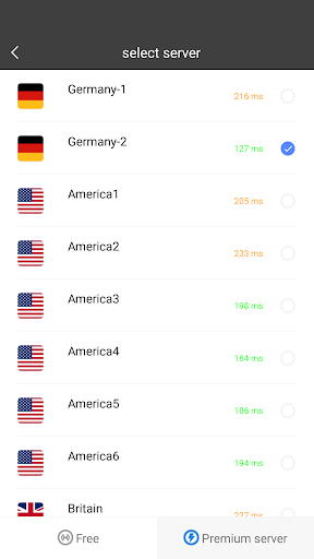 VPN Germany - Use German IP Screenshot3