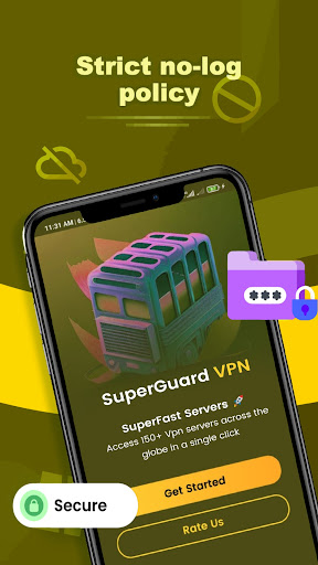 SuperGuard VPN: Fast Secure Screenshot1