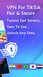 VPN For TikTok - Fast & Secure Screenshot4