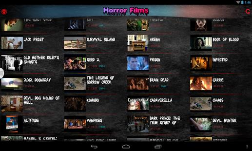 Horror Movies Free Screenshot1