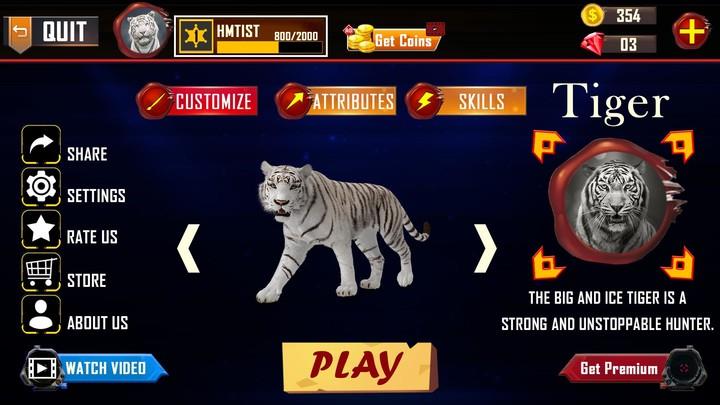 Tiger Simulator - Animal Games Screenshot4