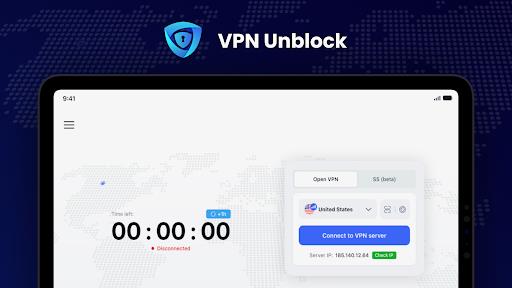 VPN Unblock – smart dns+ proxy Screenshot1