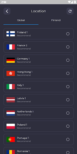 Finland VPN - Secure VPN Proxy Screenshot4