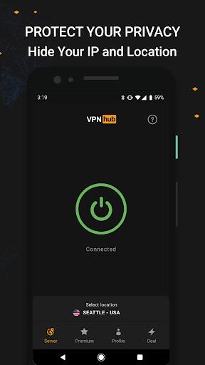 VPNhub: Unlimited & Secure Screenshot2