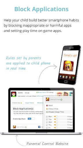 Mobile Fence Parental Control Screenshot2