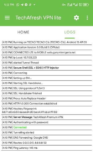 TechAfresh VPN Lite Screenshot4