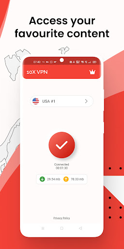 10X VPN : Fast & Stable VPN Screenshot3