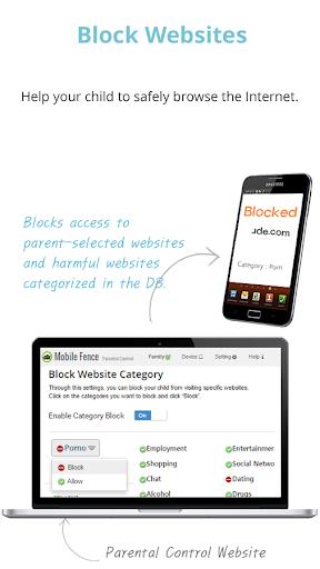 Mobile Fence Parental Control Screenshot3