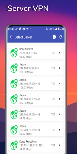 X Browser VPN - Proxy Site VPN Screenshot3