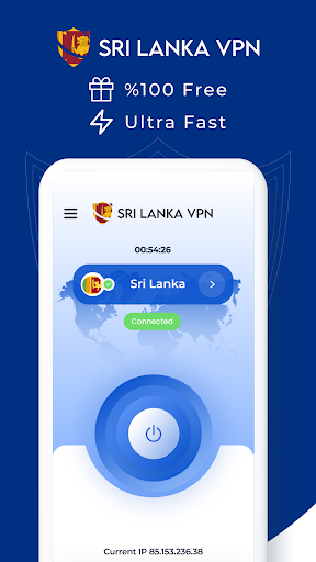 VPN Sri Lanka - Get LK IP Screenshot1