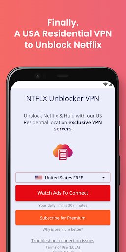 Netflix VPN - US Residential Screenshot1