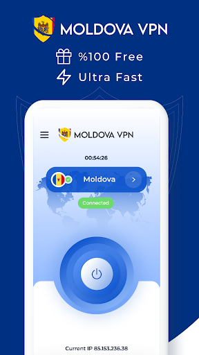 VPN Moldova - Get Moldova IP Screenshot1