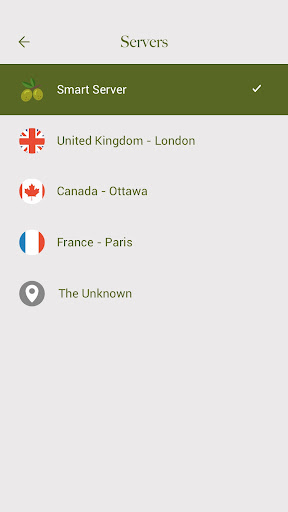 Olive VPN Screenshot3