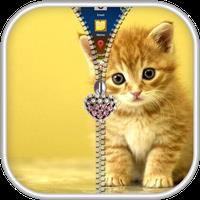 Kitty Zipper Screen Lock APK