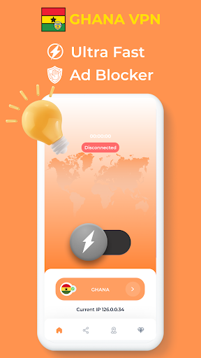 Ghana VPN - Private Proxy Screenshot2