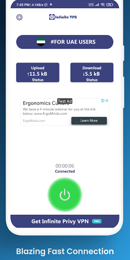 Infinite Privy VPN - Fast VPN Screenshot4