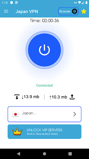 Japan VPN Pro : VPN For Japan Screenshot1