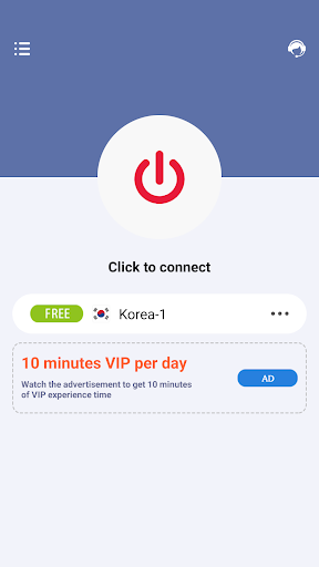 VPN Korea - KR VPN Master Screenshot1