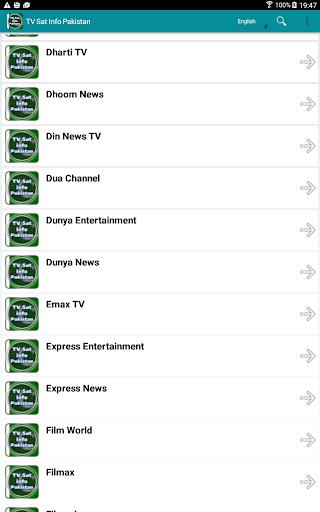 TV Sat Info Pakistan Screenshot4