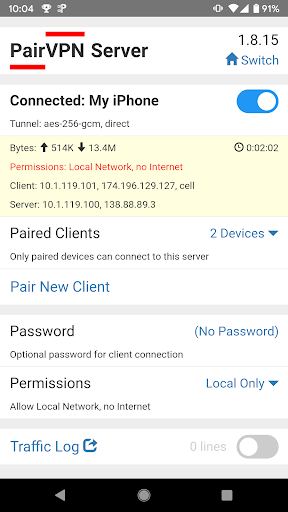 PairVPN Screenshot3