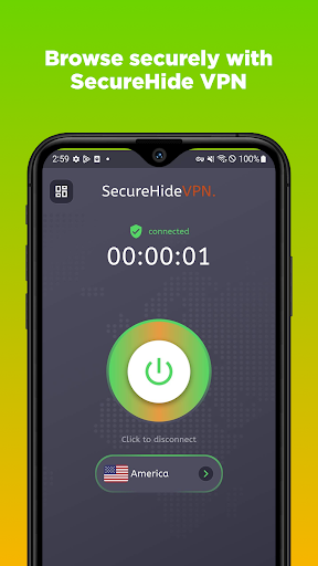 SecureHide VPN - Stable Proxy Screenshot3