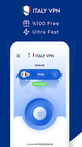 VPN Italy - Get Italy IP Screenshot1