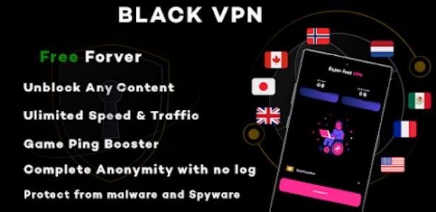 Black VPN - Fast VPN - Proxy Screenshot3