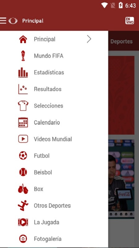 Televisa Deportes Screenshot3