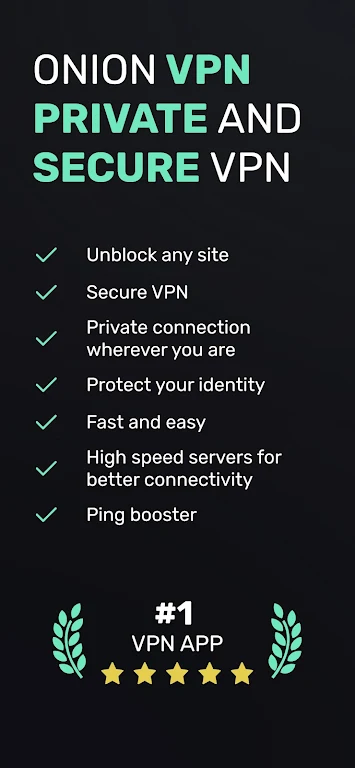 Onion VPN - Fast, Secure Proxy Screenshot3