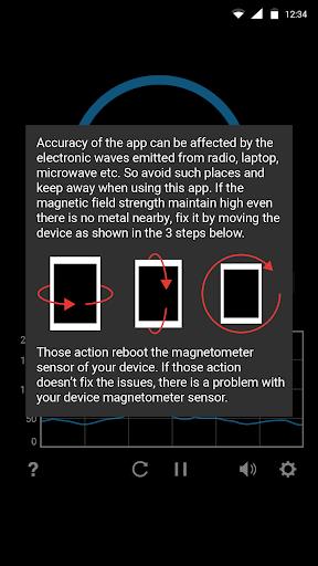 Metal Detector - EMF, Body scanner Screenshot2