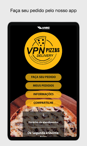 VPN Pizzas App Screenshot4
