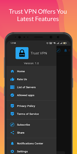 Trust VPN - High Speed VPN Screenshot3