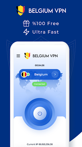 VPN Belgium - Get Belgium IP Screenshot1