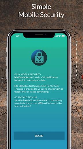 MyMobileSecure Unlimited VPN Screenshot1