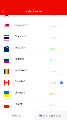 VPN Canada - CA Fast VPN Screenshot2