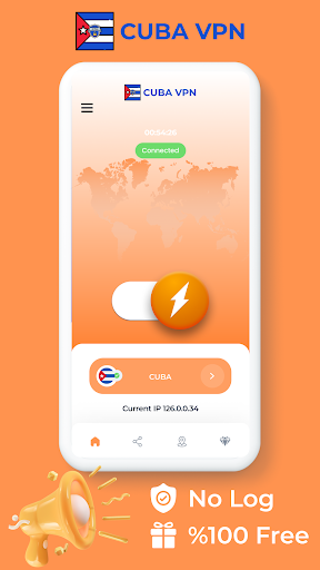 Cuba VPN - Private Proxy Screenshot1