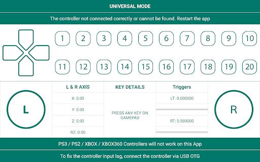 Gamepad Tester Screenshot3