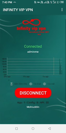 Infinity vip vpn Screenshot3