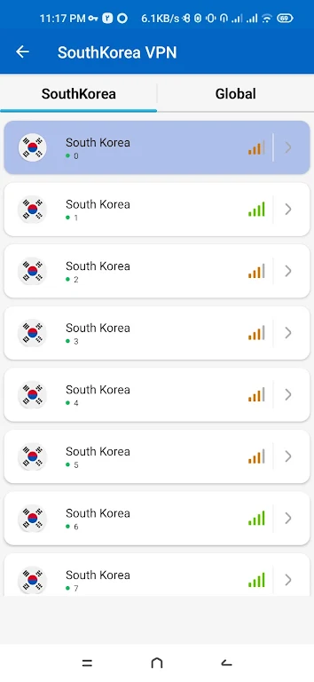 South Korea VPN -Fast & Secure Screenshot1