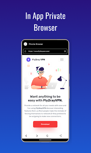 Fly2ray VPN: Fast VPN Proxy Screenshot3