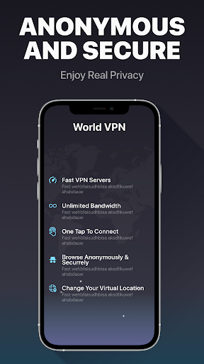 World VPN Confident and Secure Screenshot4