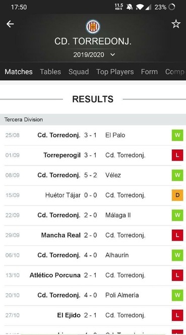 Soccerway Screenshot1