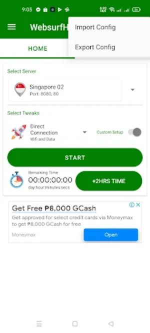 SafeConnect VPN Screenshot1