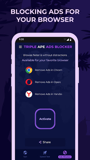 Triple Ape VPN - Safe & Secure Screenshot4