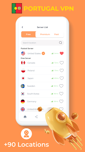 Portugal VPN - Private Proxy Screenshot3