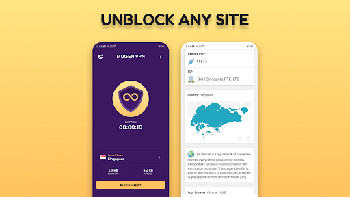 Mugen VPN - Secure Fast VPN Screenshot4