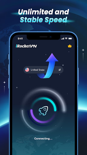 iRocketVPN - Fast, Safe VPN Screenshot3